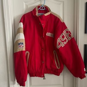 Vintage San Francisco 49ers Parka Jacket